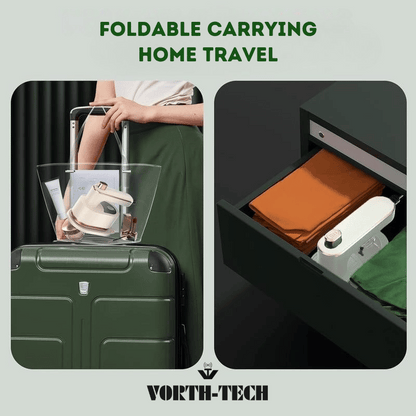 Vorthtech™ Mini Travel Iron— Perfectly pressed, anywhere.